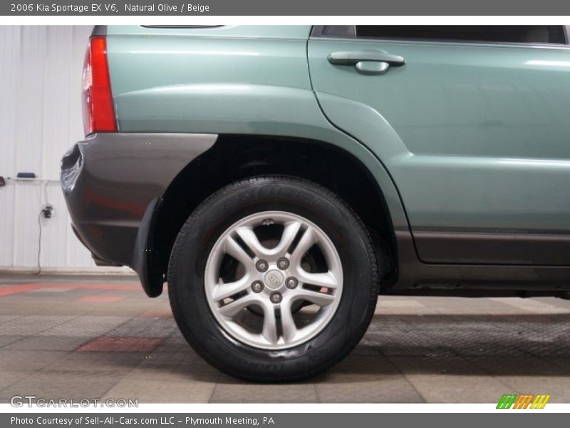 Natural Olive / Beige 2006 Kia Sportage EX V6