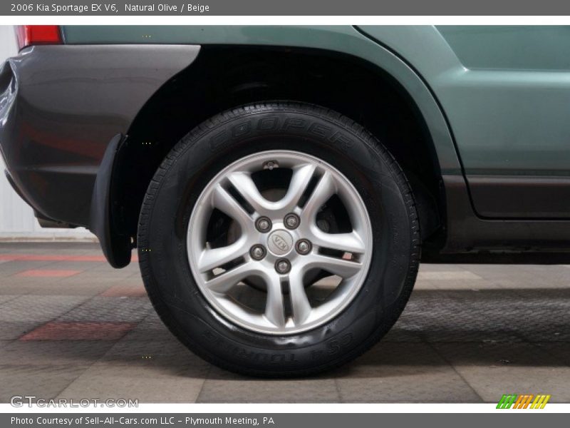 Natural Olive / Beige 2006 Kia Sportage EX V6