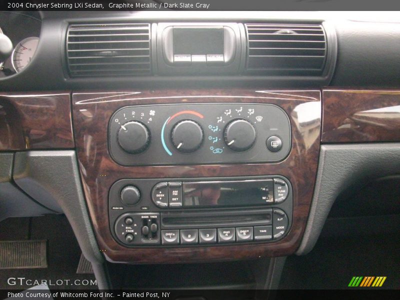 Graphite Metallic / Dark Slate Gray 2004 Chrysler Sebring LXi Sedan