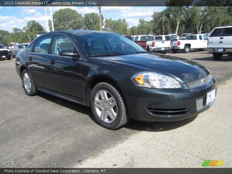 Ashen Gray Metallic / Gray 2013 Chevrolet Impala LT