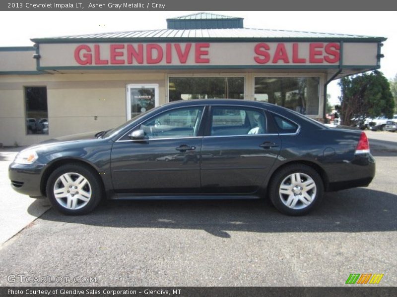 Ashen Gray Metallic / Gray 2013 Chevrolet Impala LT