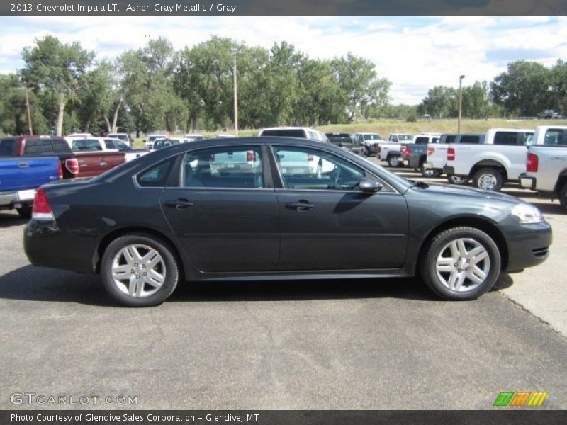 Ashen Gray Metallic / Gray 2013 Chevrolet Impala LT