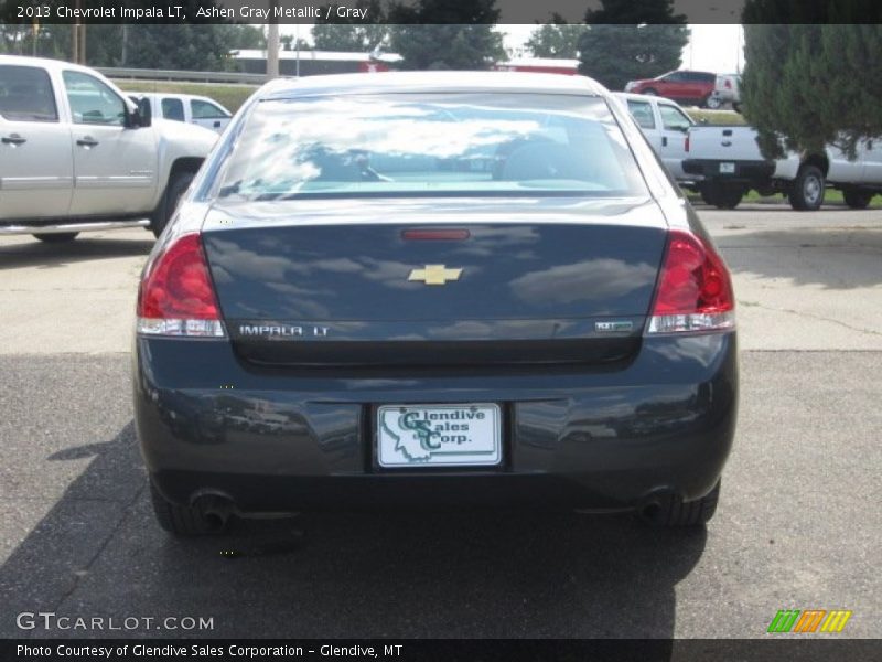 Ashen Gray Metallic / Gray 2013 Chevrolet Impala LT