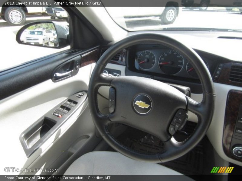 Ashen Gray Metallic / Gray 2013 Chevrolet Impala LT