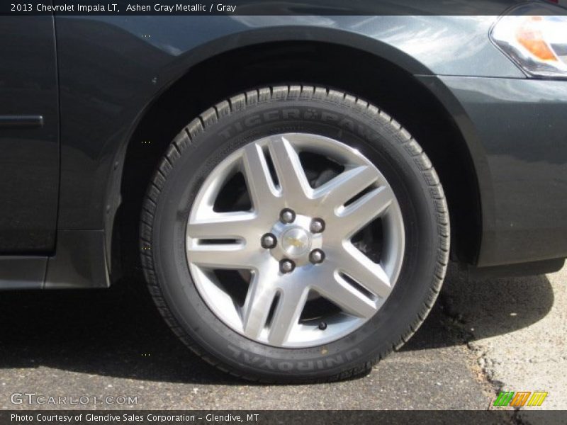 Ashen Gray Metallic / Gray 2013 Chevrolet Impala LT