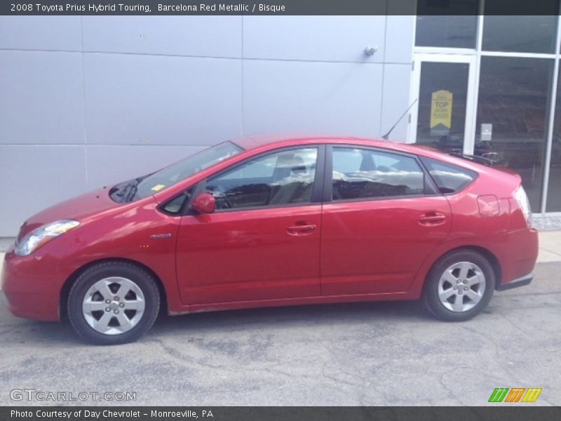 Barcelona Red Metallic / Bisque 2008 Toyota Prius Hybrid Touring