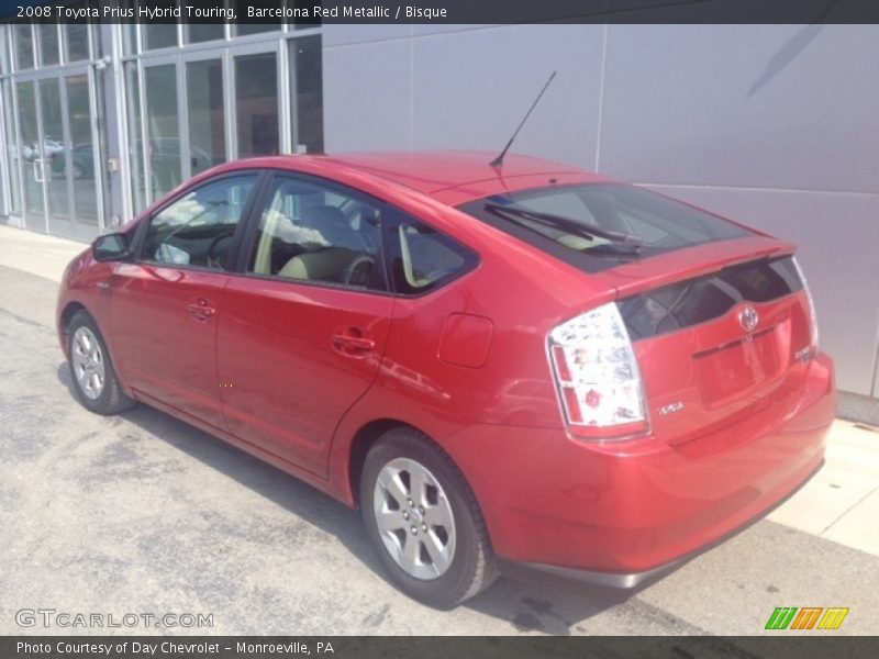 Barcelona Red Metallic / Bisque 2008 Toyota Prius Hybrid Touring