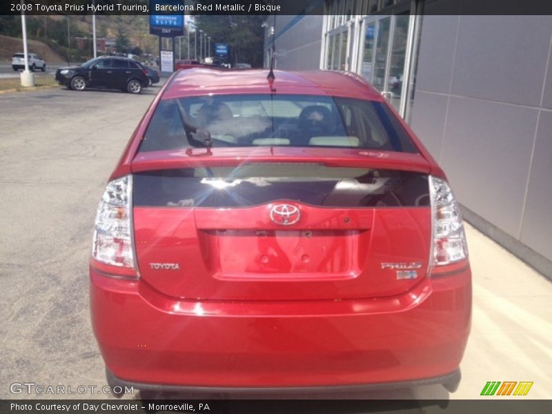 Barcelona Red Metallic / Bisque 2008 Toyota Prius Hybrid Touring