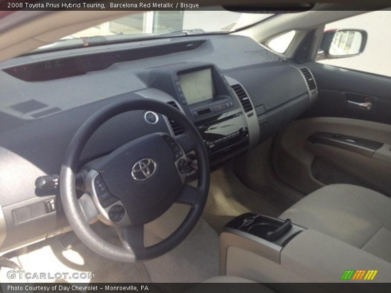 Barcelona Red Metallic / Bisque 2008 Toyota Prius Hybrid Touring