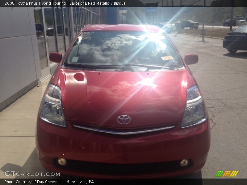 Barcelona Red Metallic / Bisque 2008 Toyota Prius Hybrid Touring