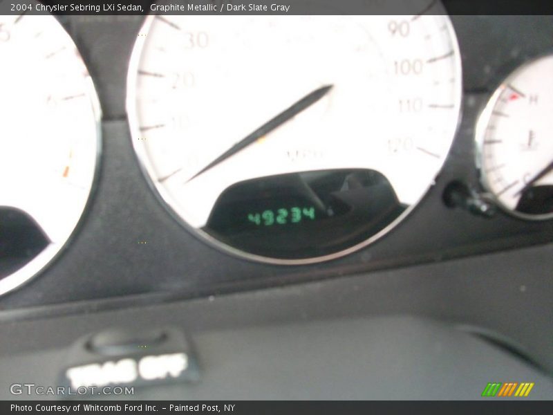 Graphite Metallic / Dark Slate Gray 2004 Chrysler Sebring LXi Sedan