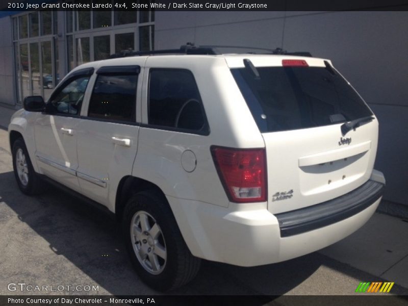 Stone White / Dark Slate Gray/Light Graystone 2010 Jeep Grand Cherokee Laredo 4x4