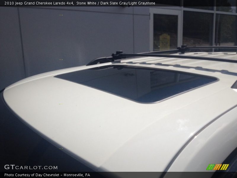 Stone White / Dark Slate Gray/Light Graystone 2010 Jeep Grand Cherokee Laredo 4x4