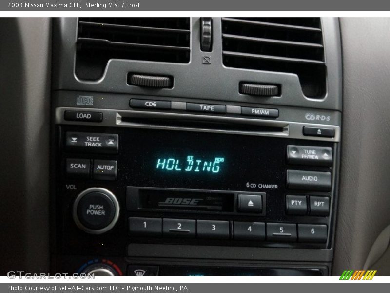 Controls of 2003 Maxima GLE