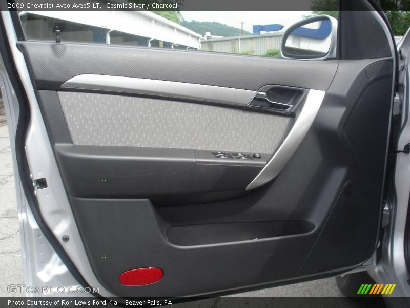 Cosmic Silver / Charcoal 2009 Chevrolet Aveo Aveo5 LT