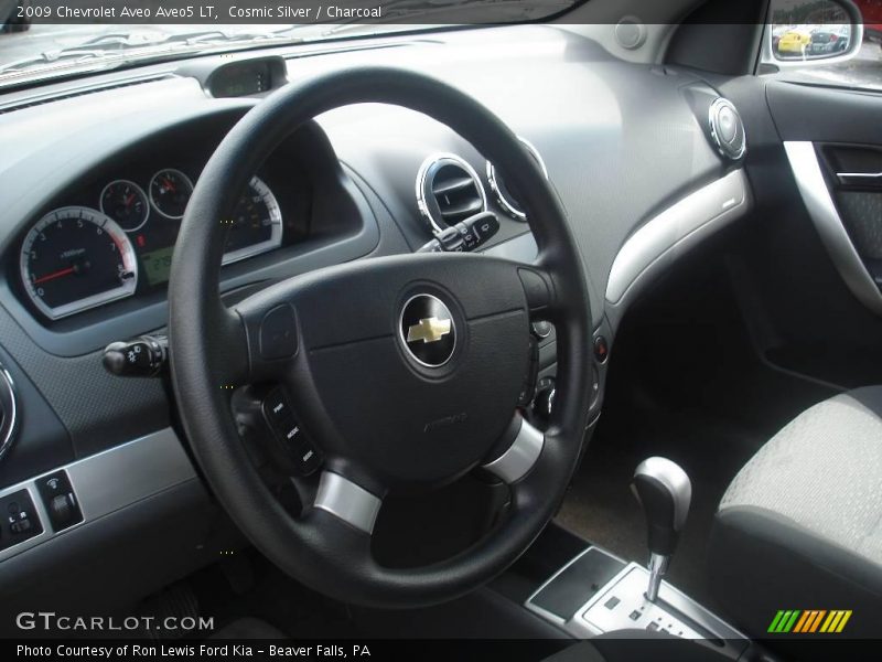 Cosmic Silver / Charcoal 2009 Chevrolet Aveo Aveo5 LT