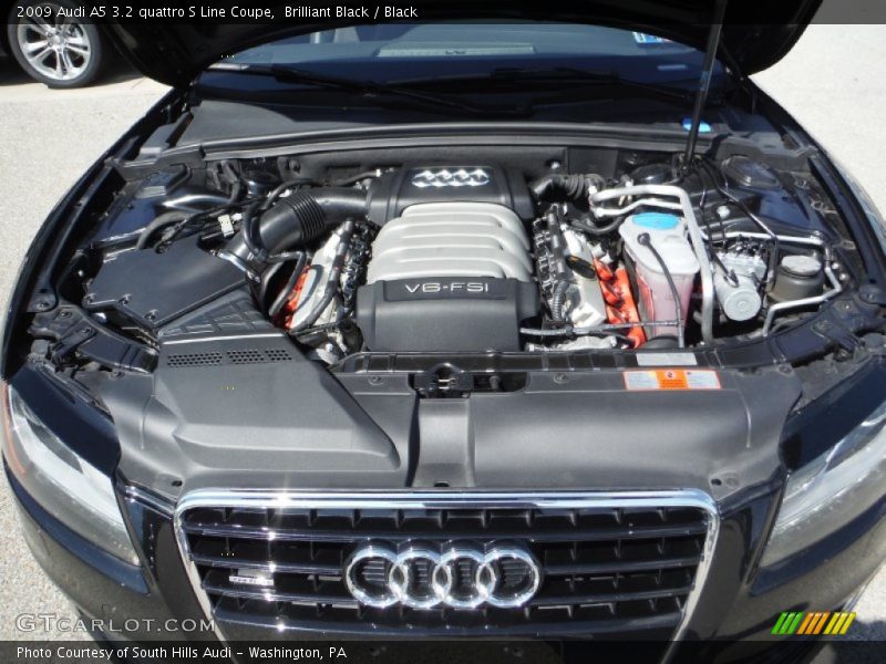  2009 A5 3.2 quattro S Line Coupe Engine - 3.2 Liter FSI DOHC 24-Valve VVT V6