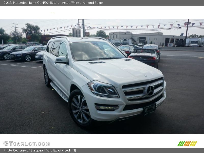 Arctic White / Almond Beige 2013 Mercedes-Benz GL 450 4Matic