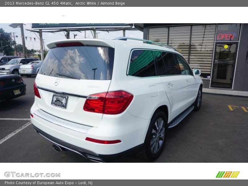 Arctic White / Almond Beige 2013 Mercedes-Benz GL 450 4Matic