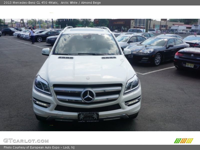 Arctic White / Almond Beige 2013 Mercedes-Benz GL 450 4Matic