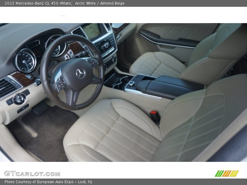 Arctic White / Almond Beige 2013 Mercedes-Benz GL 450 4Matic