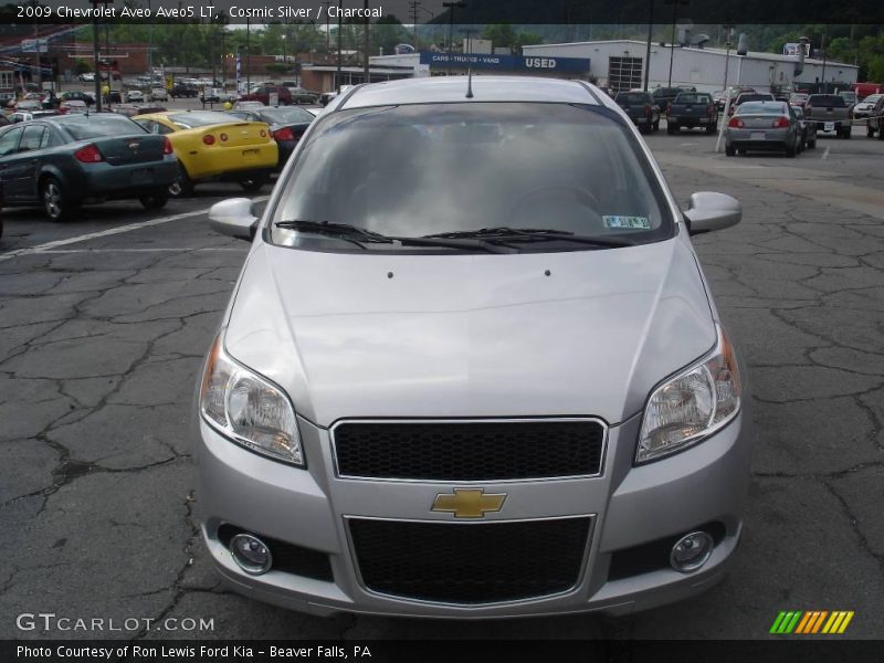 Cosmic Silver / Charcoal 2009 Chevrolet Aveo Aveo5 LT