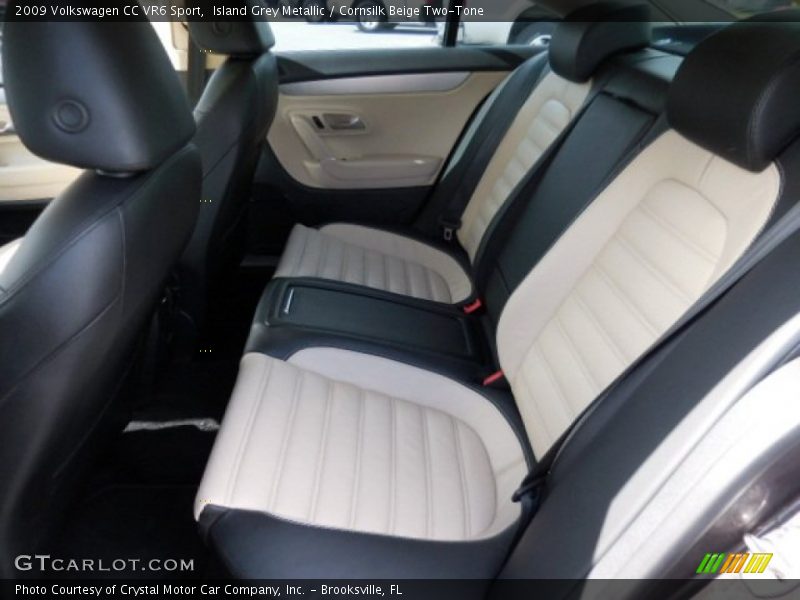Island Grey Metallic / Cornsilk Beige Two-Tone 2009 Volkswagen CC VR6 Sport