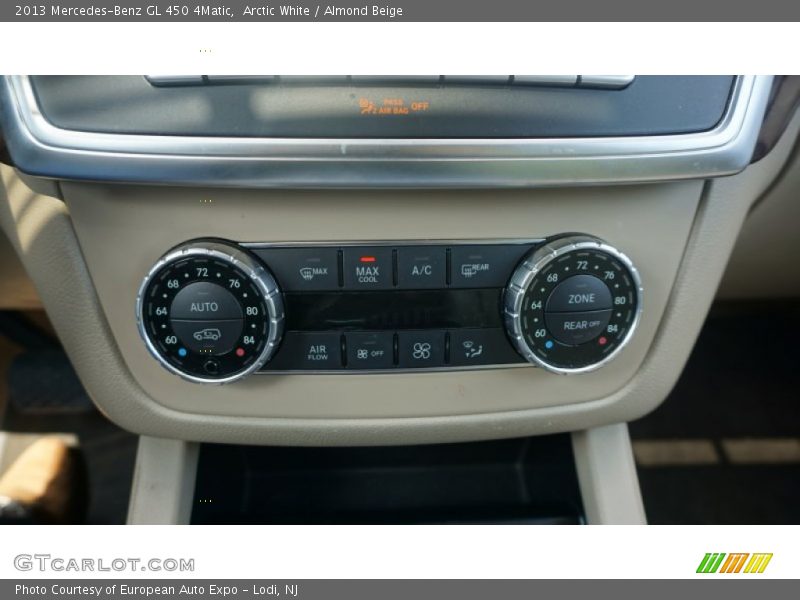 Arctic White / Almond Beige 2013 Mercedes-Benz GL 450 4Matic