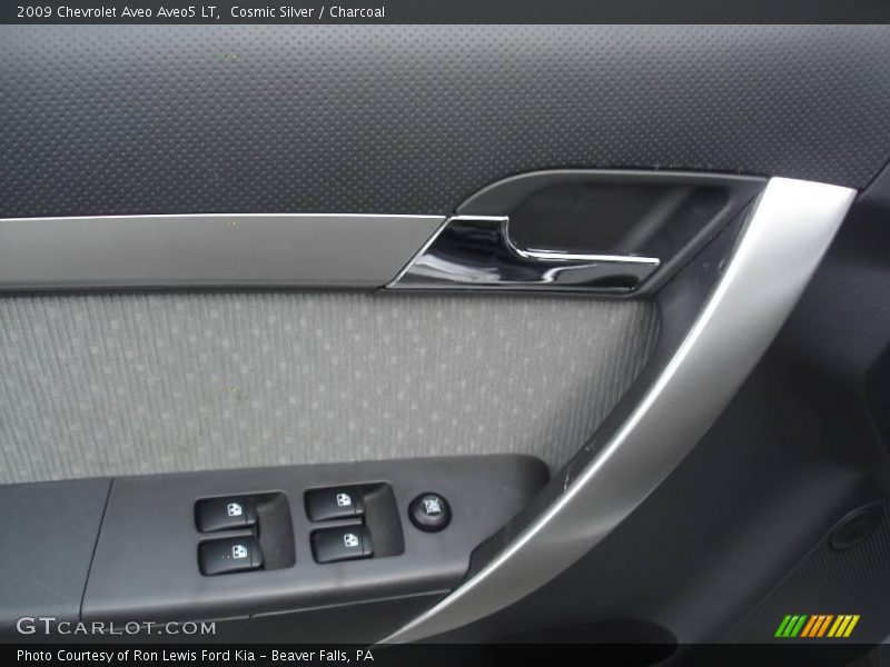Cosmic Silver / Charcoal 2009 Chevrolet Aveo Aveo5 LT