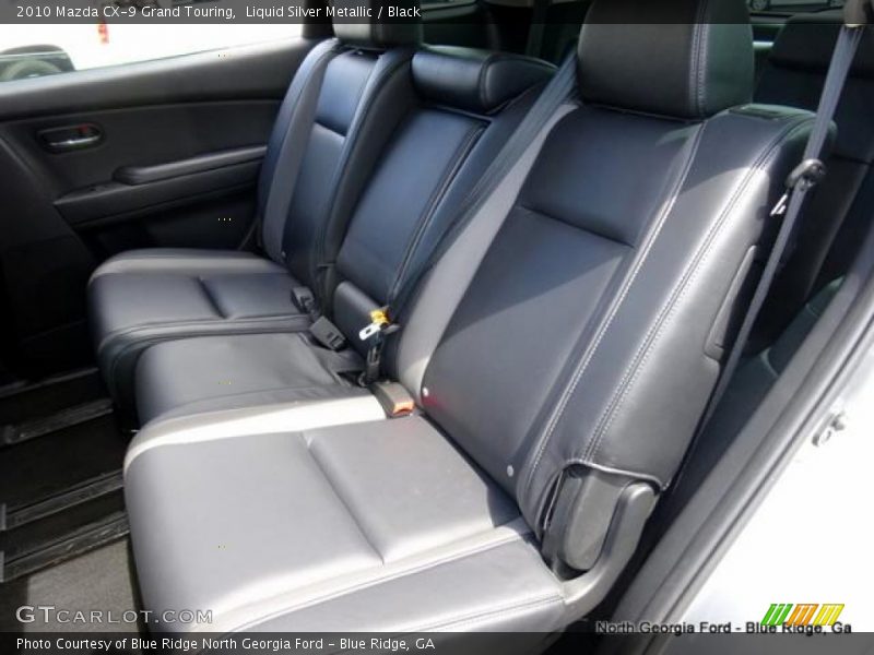 Liquid Silver Metallic / Black 2010 Mazda CX-9 Grand Touring