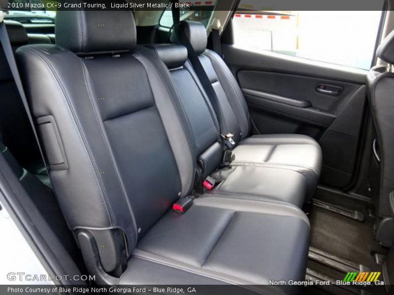 Liquid Silver Metallic / Black 2010 Mazda CX-9 Grand Touring
