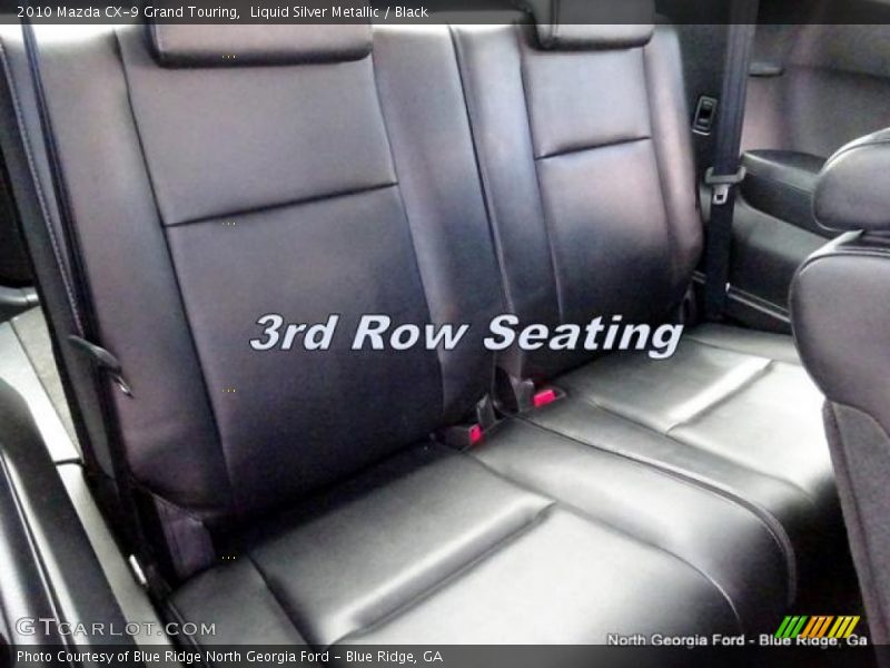 Liquid Silver Metallic / Black 2010 Mazda CX-9 Grand Touring