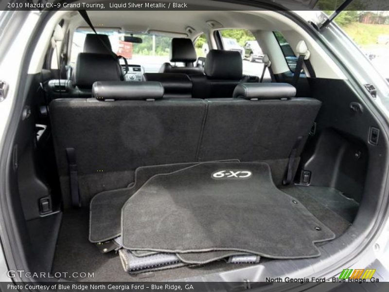Liquid Silver Metallic / Black 2010 Mazda CX-9 Grand Touring