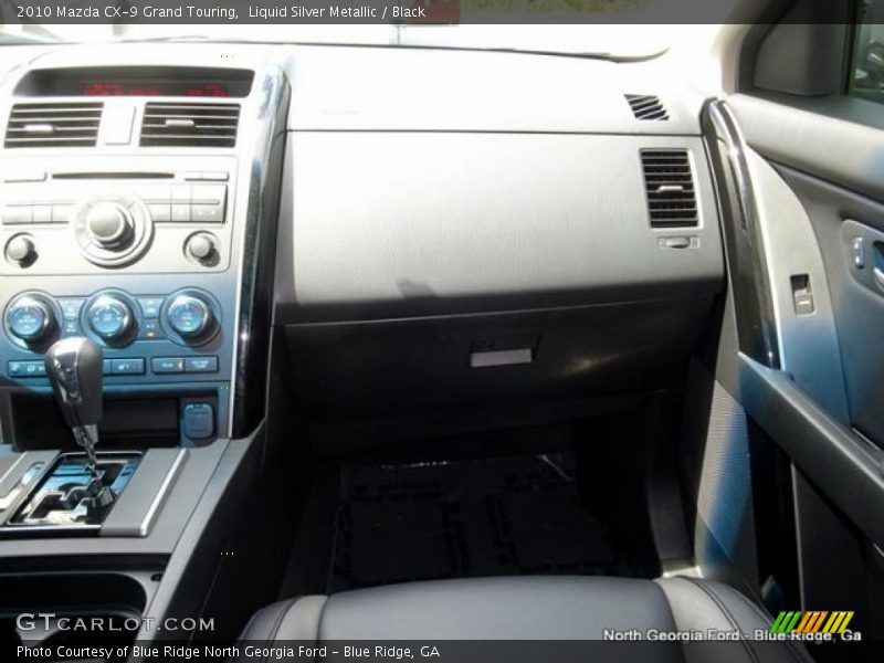 Liquid Silver Metallic / Black 2010 Mazda CX-9 Grand Touring