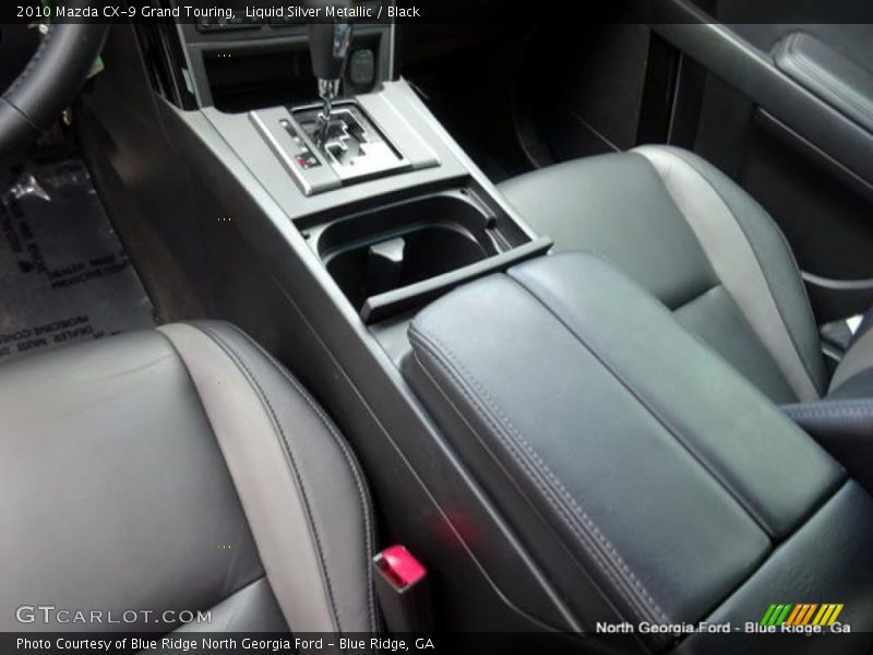 Liquid Silver Metallic / Black 2010 Mazda CX-9 Grand Touring