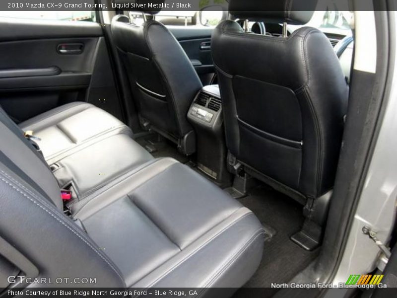 Liquid Silver Metallic / Black 2010 Mazda CX-9 Grand Touring