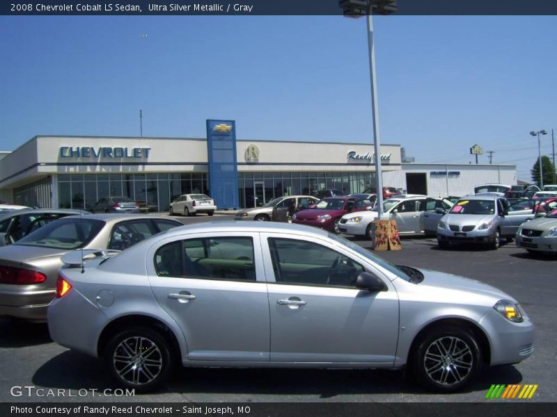 Ultra Silver Metallic / Gray 2008 Chevrolet Cobalt LS Sedan