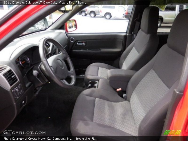 Victory Red / Ebony 2011 Chevrolet Colorado LT Crew Cab