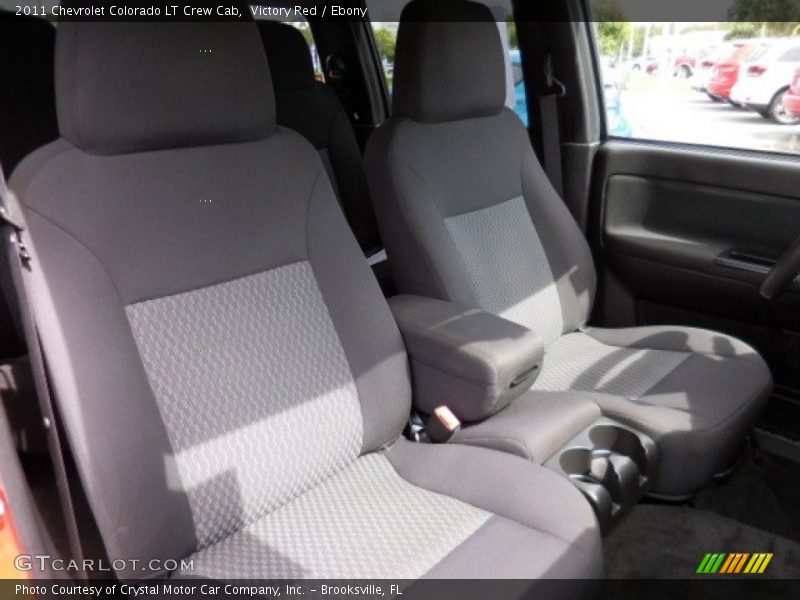 Victory Red / Ebony 2011 Chevrolet Colorado LT Crew Cab
