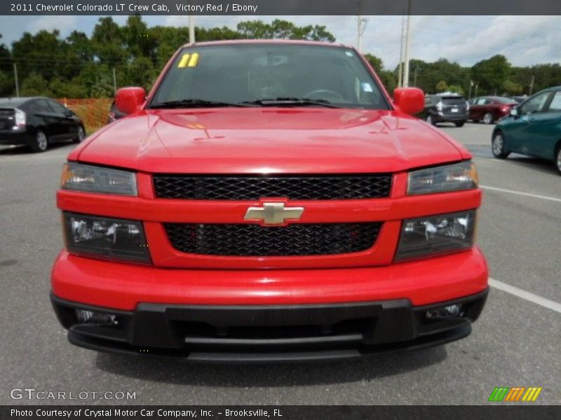 Victory Red / Ebony 2011 Chevrolet Colorado LT Crew Cab