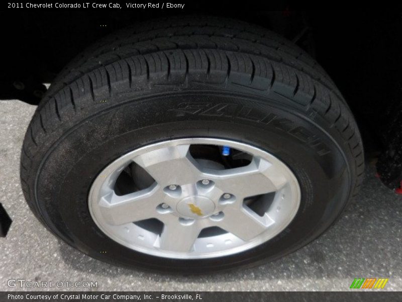 Victory Red / Ebony 2011 Chevrolet Colorado LT Crew Cab