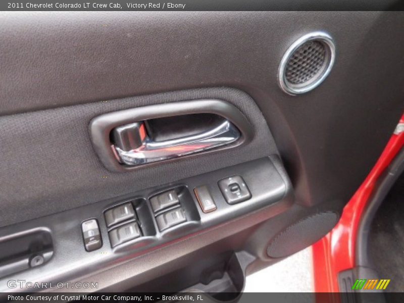 Victory Red / Ebony 2011 Chevrolet Colorado LT Crew Cab