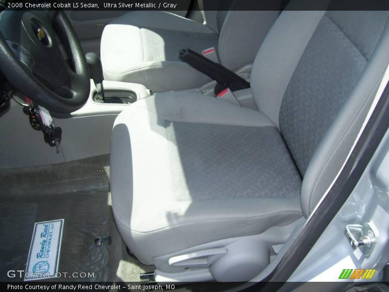 Ultra Silver Metallic / Gray 2008 Chevrolet Cobalt LS Sedan