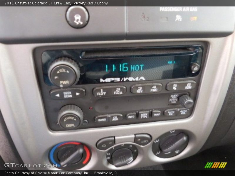 Victory Red / Ebony 2011 Chevrolet Colorado LT Crew Cab