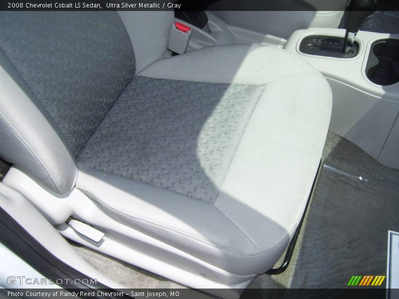 Ultra Silver Metallic / Gray 2008 Chevrolet Cobalt LS Sedan