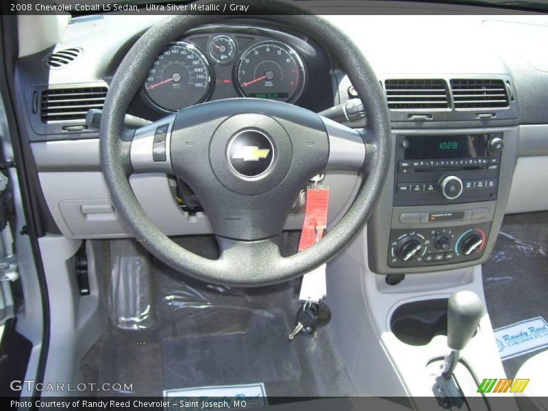 Ultra Silver Metallic / Gray 2008 Chevrolet Cobalt LS Sedan