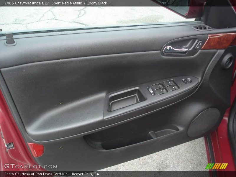 Sport Red Metallic / Ebony Black 2006 Chevrolet Impala LS