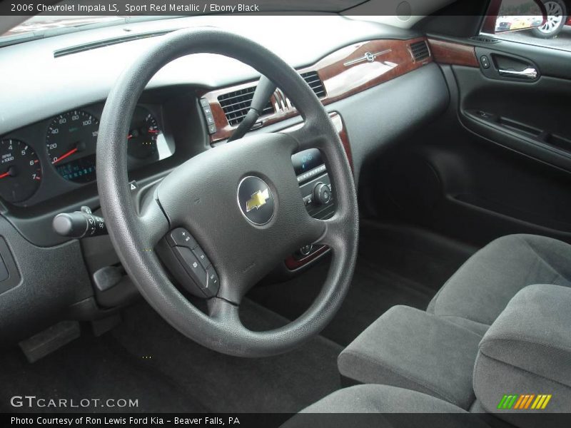 Sport Red Metallic / Ebony Black 2006 Chevrolet Impala LS