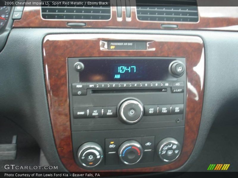 Sport Red Metallic / Ebony Black 2006 Chevrolet Impala LS