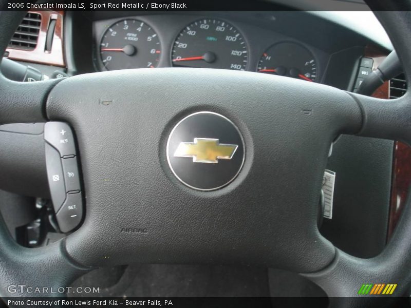 Sport Red Metallic / Ebony Black 2006 Chevrolet Impala LS